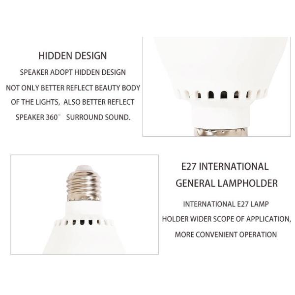 RGBW Bluetooth Diamond Led Bulb Wireless Remote Control 12W BLE 5.0