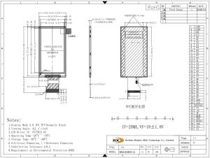 Wholesale 3Line SPI Interface LCD TFT Display 380 Nits 18mA Dustproof TFT Active Matrix from china suppliers