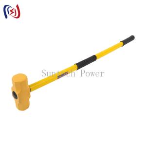 Wholesale Big Sledge Hammer Blacksmith Hammer with Fiberglass Handle Material from china suppliers