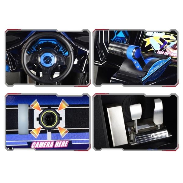 37" LCD Monitor Racing Arcade Machine / Car Racing Simulator Games