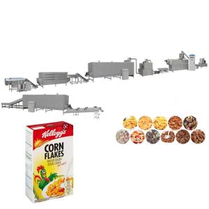 China Snack Puffing Corn Flake Production Line Artificial Rice Extruder Machine on sale