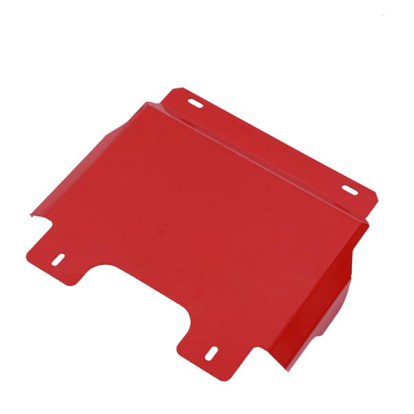 Under Guard Pickup Truck Skid Plate Steel Red Engine Protecting Cover For Toyota Tacoma
