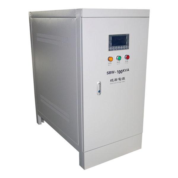 Quality SBW-100KVA Voltage Control Stabilizer With Digital Display Three Phase for sale