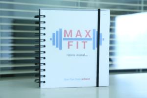 Wholesale Custom Size Spiral Bound Notebook Multi Functional For Gym Workout Log / Food Journal from china suppliers