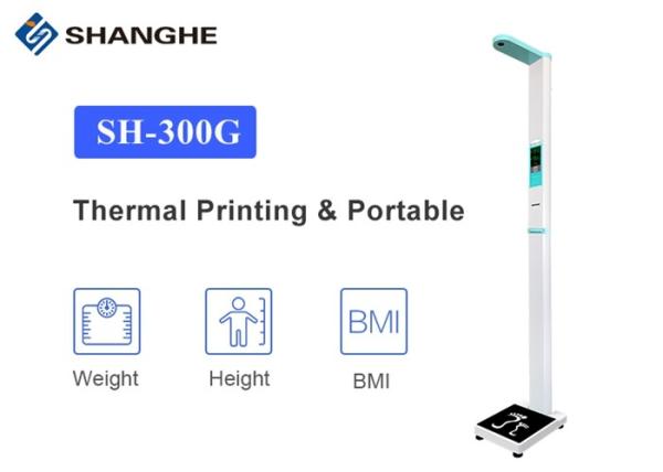Quality Multi Languages Electronic Height And Weight Machine Coin Operated Flexible To Move for sale