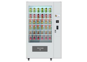 China Fruit Nutrition Salad Vending Machine With Advertising / Cooling Function on sale