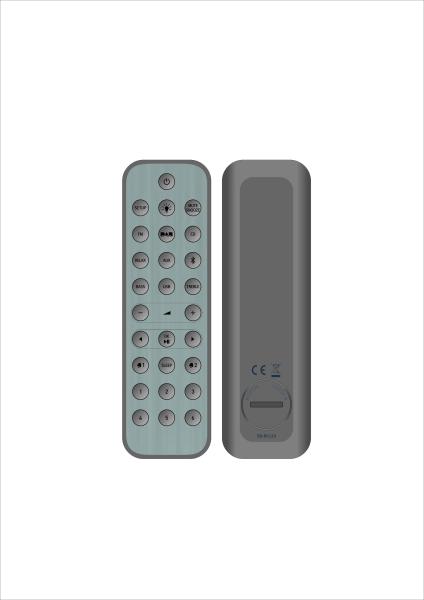 Innovative Design 2.4 G RF Remote Control , Rf Universal Remote Control Stable