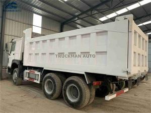 Wholesale White 6x4 Used Howo Dump Truck 18 Cbm Cargobox For Construction Mining Transport from china suppliers
