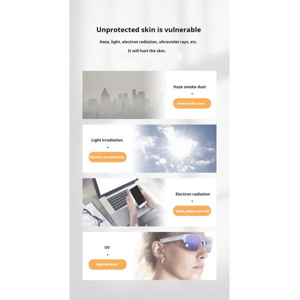 Whitening Arbutin Nicotinamide SPF Sunscreen Cream Spray Natural Ingredient