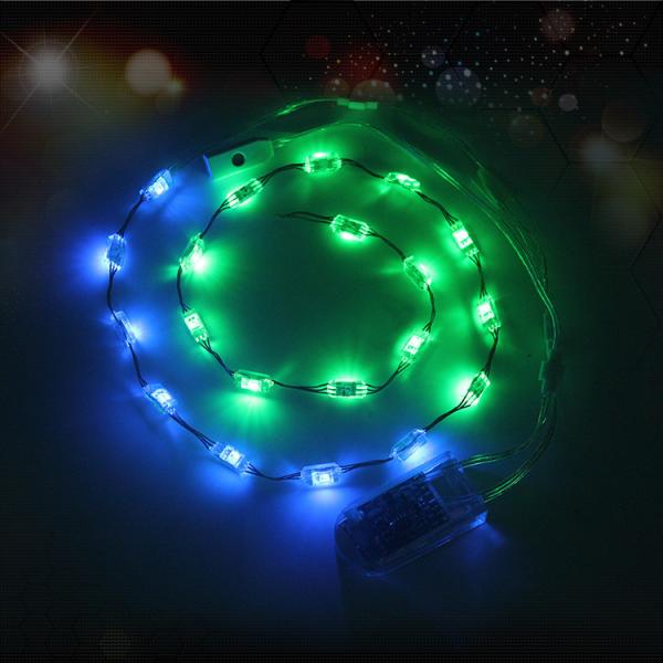 Battery Powered LED Light Strips For Shoes 3528 Flexible Rgb Led Strip