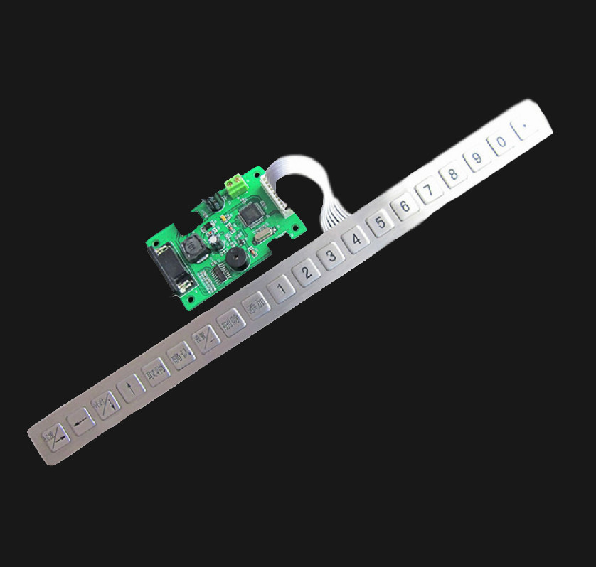 Panel Installation Led Keypad Multifuctional Ip67 Protection Level Anti Pickling