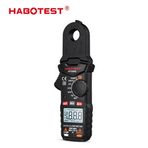 China HT200D Clamp Meter DC/AC Current Voltage Digital Clamp Meter Measure Frequency Of Resistance Capacitance NCV Test on sale
