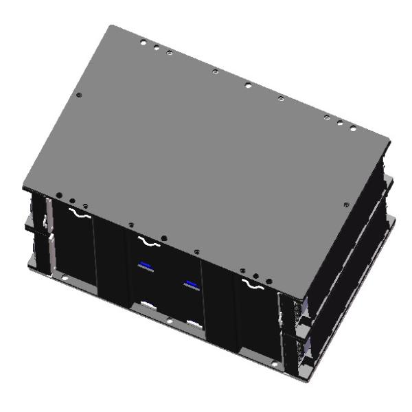 135Ah Lithium Battery Module 19.2V 38.4V Square Aluminum Shell