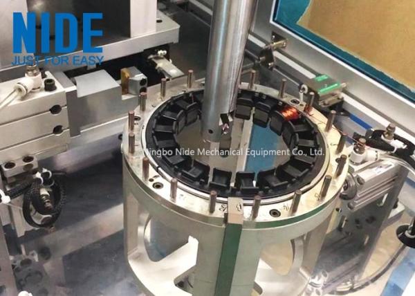 Auto 18 Slots Electric Stator Coil Winding Machine Customized Color 380V Voltage