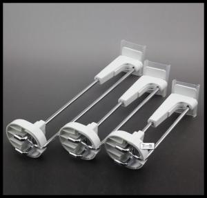 China COMER Metal garment display hook on slatwall/slatwall display hook on sale