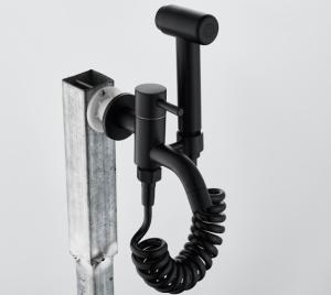 Wholesale Black Wall Mounted ODM Mixer Tap Sprayer Faucet Set from china suppliers