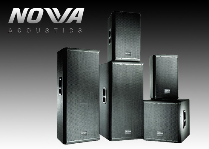 Full Range Speaker Sound Reinforcement Professional Audio Systems 400Watt power For Conference , Anti Corrosive