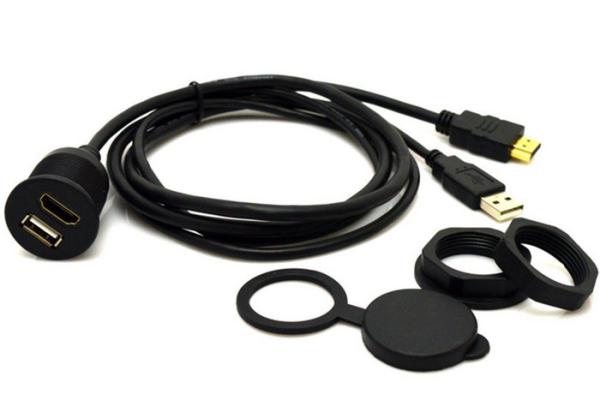 Quality Durable Car Dashboard USB Extension Cord Compatible With Various Vehicles for sale