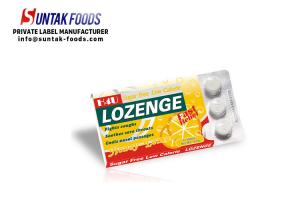 China Compressed Candy Sugar Free Sore Throat Lozenges For Cools Nasal Passages on sale