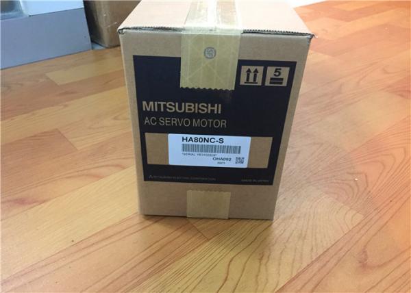 Quality Mitsubishi HA80NC-S AC Industrial Servo Motor 5.5AMP 170V 1000W Output for sale