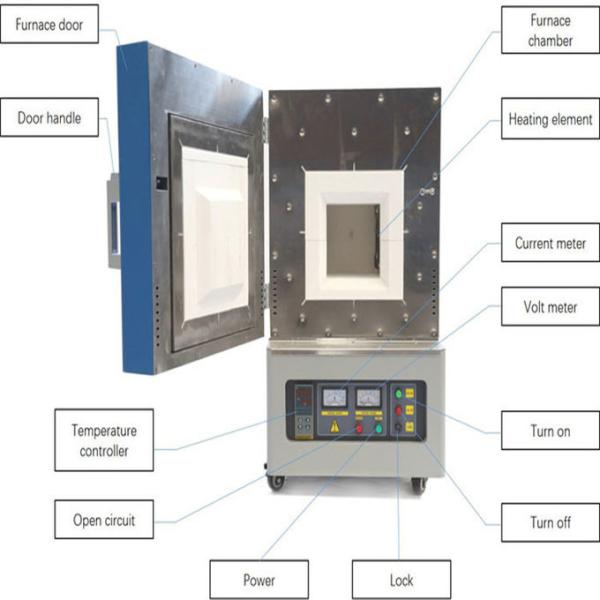 LY- TP High Temperature Muffle Furnace 0--30℃/min Heating Rate 220V