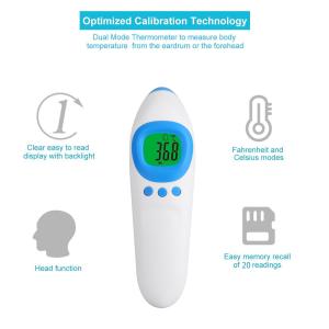 China Most Accurate Front Head Thermometer , Digital Fever Thermometer CE RoHS on sale