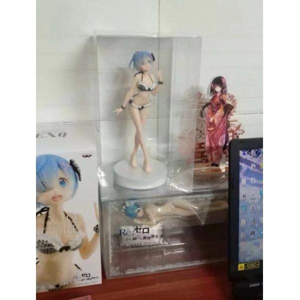 QS SGS ROHS Custom Made Clear Plastic Folding Boxes