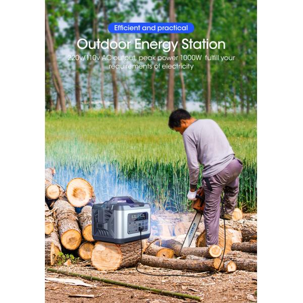 Rechargeable Outdoor Mobile Power Supply 300000mAh For Camping