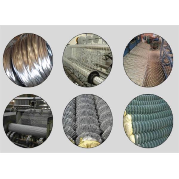 Highway 1.5mm Pvc Coated Chain Link Fence Dark Green Weave