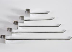 China Steel Hooks Display Stand Accessories 120 / 150 / 200 / 220 mm Different Size on sale