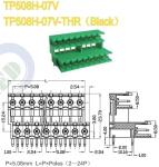 Plug-in Terminal Block 5.08mm 300V 18A 2-24P Pluggable Terminal Block Header