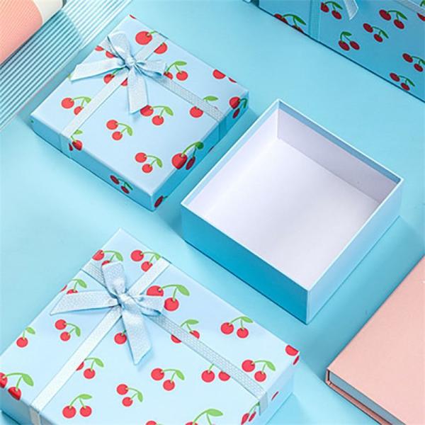 China Wholesales Foam Insert Paper Packaging Fashion Jewelry Box, Custom Logo Printed Cardboard Gift Box