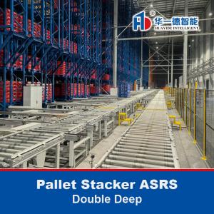 Double Deep Pallet Stacker ASRS, Automatic Storage and Retrieval System