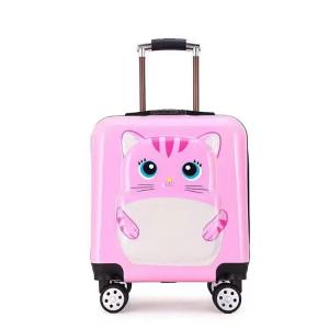 China Blue/Pink/Red/Black Kids Travel Luggage For Children Durable Lightweight With Multiple Compartments on sale
