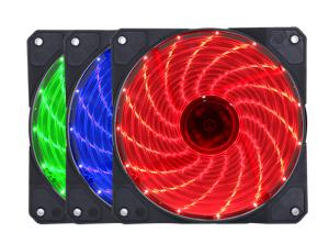 Wholesale High quality and lowest noise OEM/ODM 120mm red color LED Computer Case cpu cooling fan 120*120*25mm from china suppliers