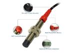 12Volt 8mm Non-Shielded Inductive Proximity Sensor 4mm Sensing 3wires Switch
