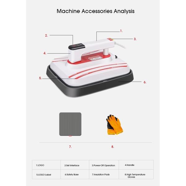 Sublimation Transfers Mini T Shirt Heat Press Machine