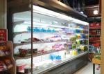 R404a Open Air Display Fridge With Sanyo Scroll Compressor