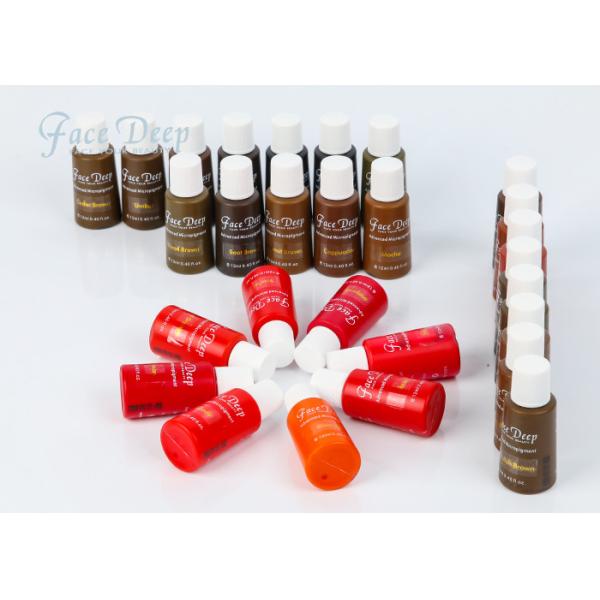 Coffee Brown Face Deep Micropigments Semi Cream for Microblading and Shading 12 Ml / Bottle