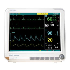 China ICU Multiparameter Patients Monitor Machine China Supplier PDJ-3000C 15.1 Inch Screen on sale