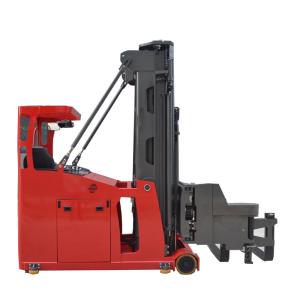Wholesale lifting height 4.5m-10m function 180 rotate degrees Electric 3 way pallet forklift stacker with Quality Assurance from china suppliers