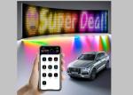 Car Window LED Digital Display Screen Multi-Function Programmable Advertising