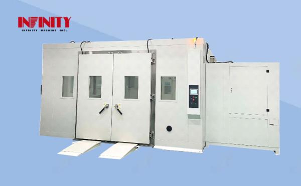 Walk-in Constant Temperature Humidity Testing Chamber With 16 Device Connection