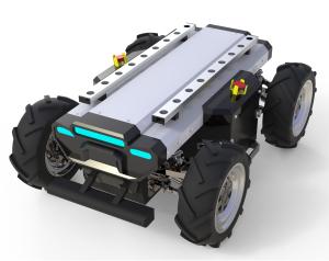 Wholesale RLSDP 1.0 Wireless Control 4wd 50kgs Wheeled Robot Chassis from china suppliers