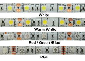China 24W 12v RGB 5050 SMD LED Strip Lights IP68 Waterproof Outdoor LED Lighting on sale