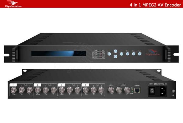 Quality Low cost 4 in 1 Cable tv digital headend AV/hd mi mpeg2 hd encoder for sale