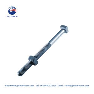 Wholesale HDG MB Machine ISO 9001 Square Head Nuts And Bolts from china suppliers