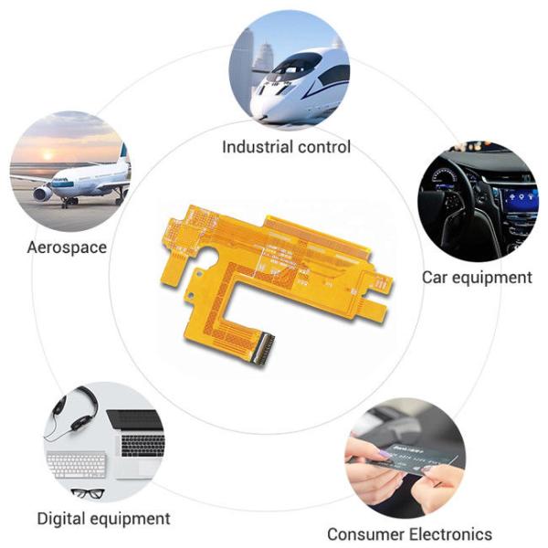 4 layer flexible pcb For Led Strip Eagle Cad