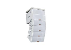 Dual 5 8ohm 200W Mini Line Array Speaker For  stadium / multi-function hall