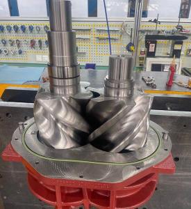 Steel Atlas Copco Air End For Electric Screw Air Compressor